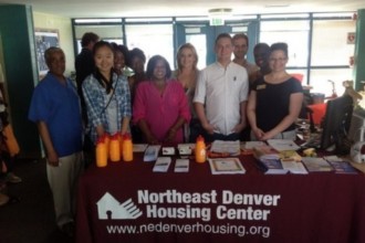 Northeast Denver Housing Center booth